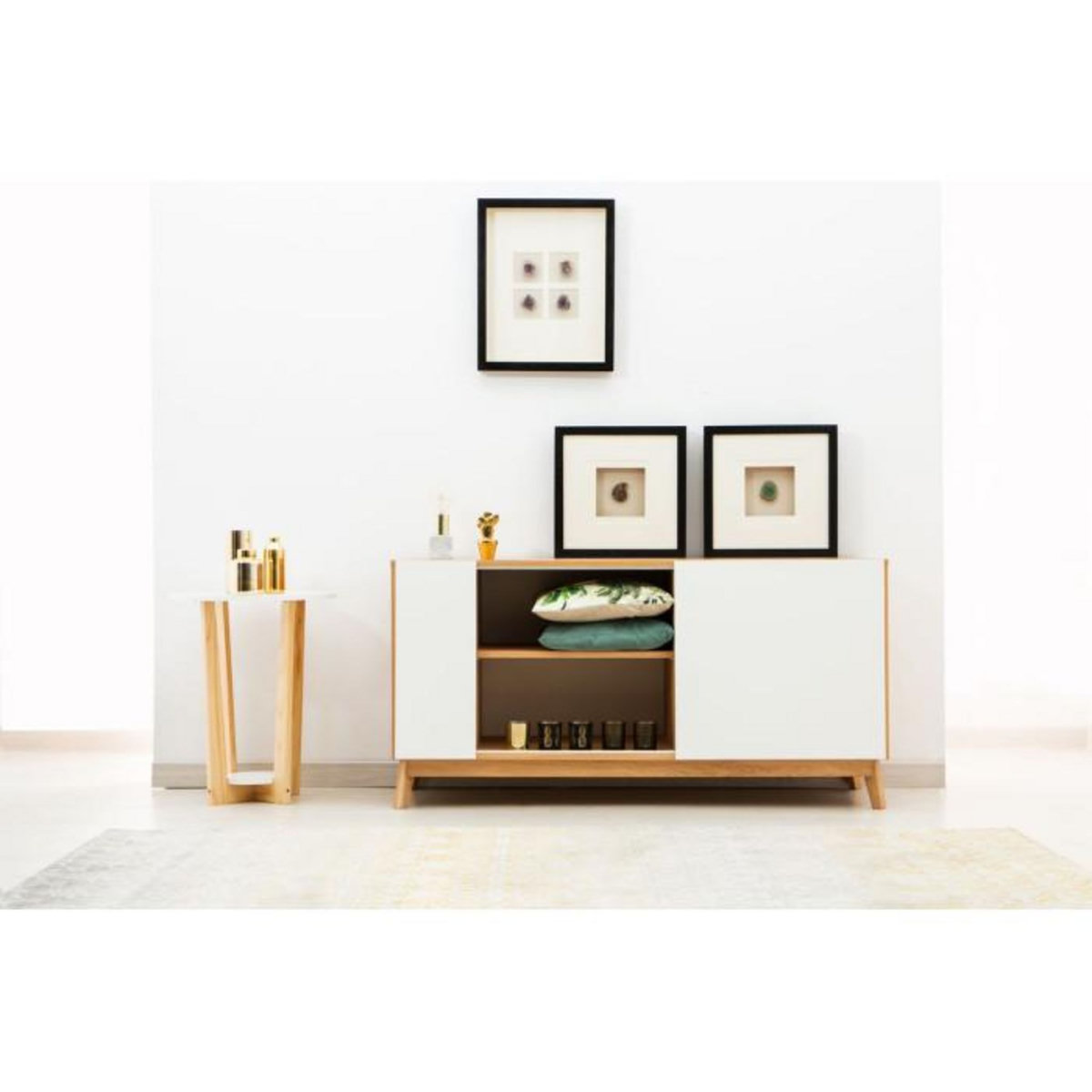 Paris Prix Lampe à Poser en Marbre  Mr Lightning  13cm Gris