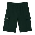 Lacoste Short  Garçon Lacoste Cotton. Coloris disponibles : Noir