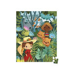 Juratoys - Janod Puzzle en carton Janod Inspiré de Rousseau avec poster 100 pièces