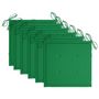 Voir la diapositive 4 : VIDAXL Chaises a manger d'exterieur lot de 6 et coussins Acacia massif