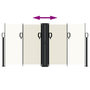 Voir la diapositive 5 : VIDAXL Auvent lateral retractable creme 120x600 cm