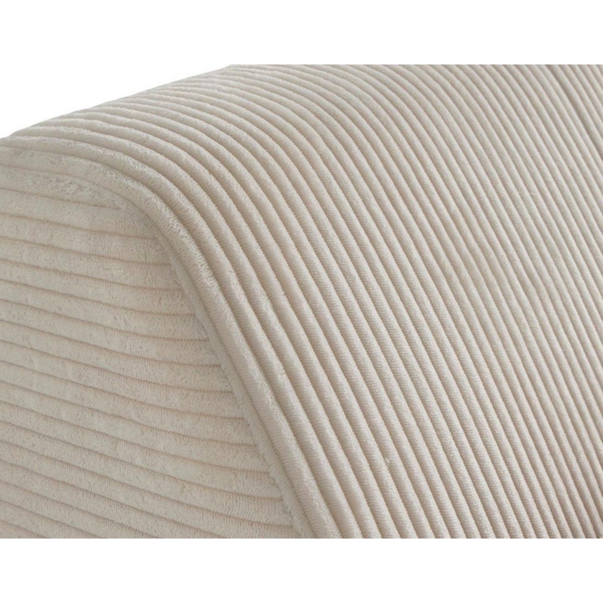 LISA DESIGN Onyx - fauteuil sans accoudoirs - en velours côtelé