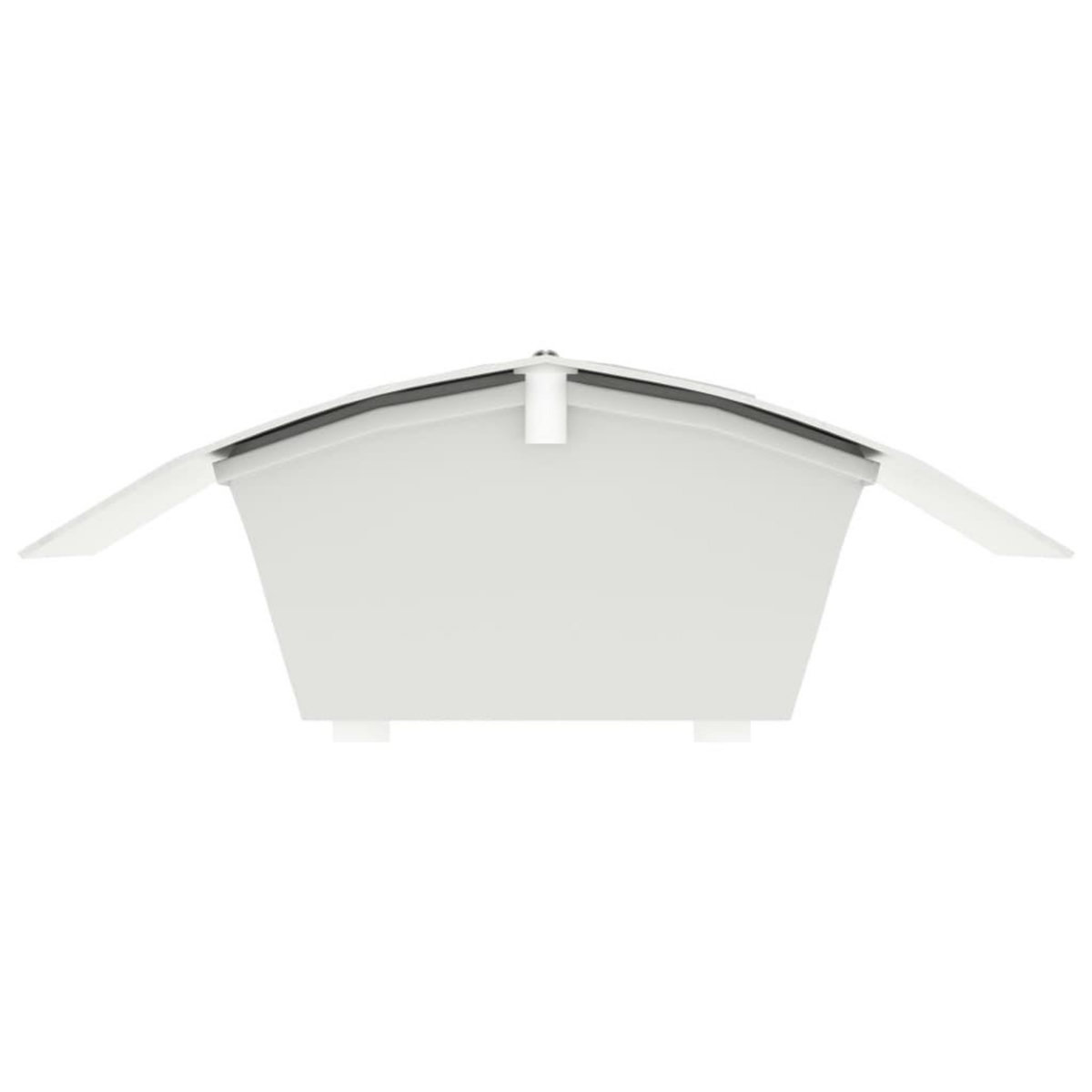 VIDAXL Applique murale design en metal (lot de 2)