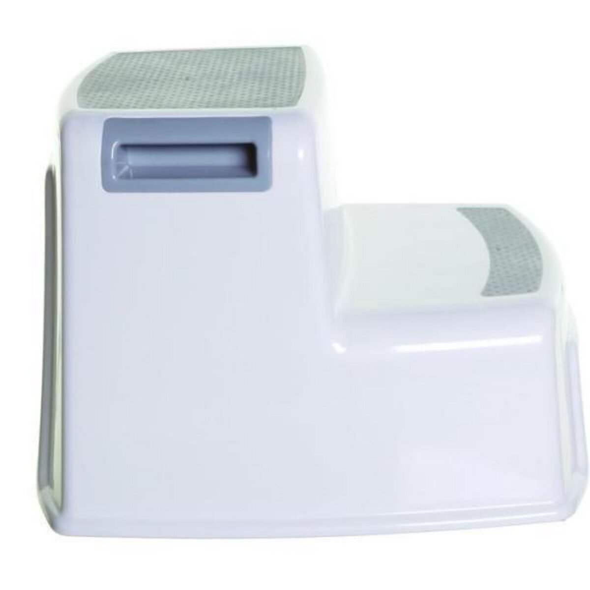 MARKET24 Transat - Anneau Tabouret marchepied - DREAMBABY - 2 Up - Antidérapant et texturé - Jusqu'a 80 kg pour les petits et les adultes - Gris