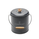 Guillouard Seau à compost rond 4.5l gris - 040605