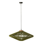 Paris Prix Lampe Suspension en Jute  Dollie  77cm Vert