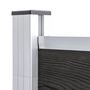 Voir la diapositive 4 : VIDAXL Cloture de jardin WPC 180x105 cm Gris