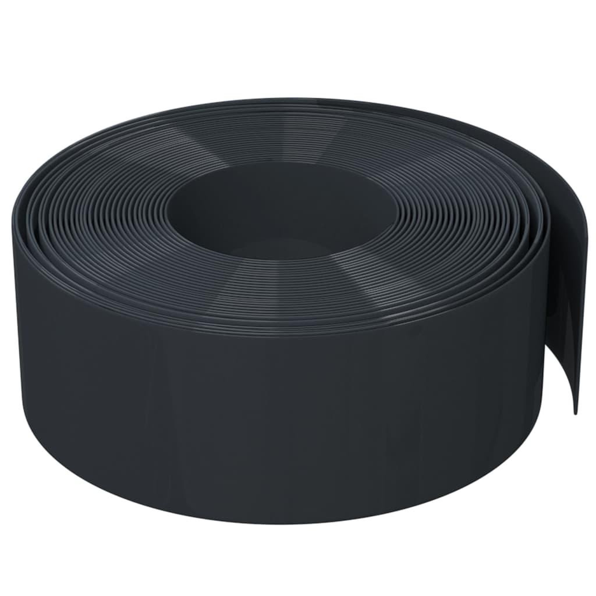 Voir la diapositive 4 : VIDAXL Bordures de jardin 4 pcs noir 10 m 20 cm polyethylene