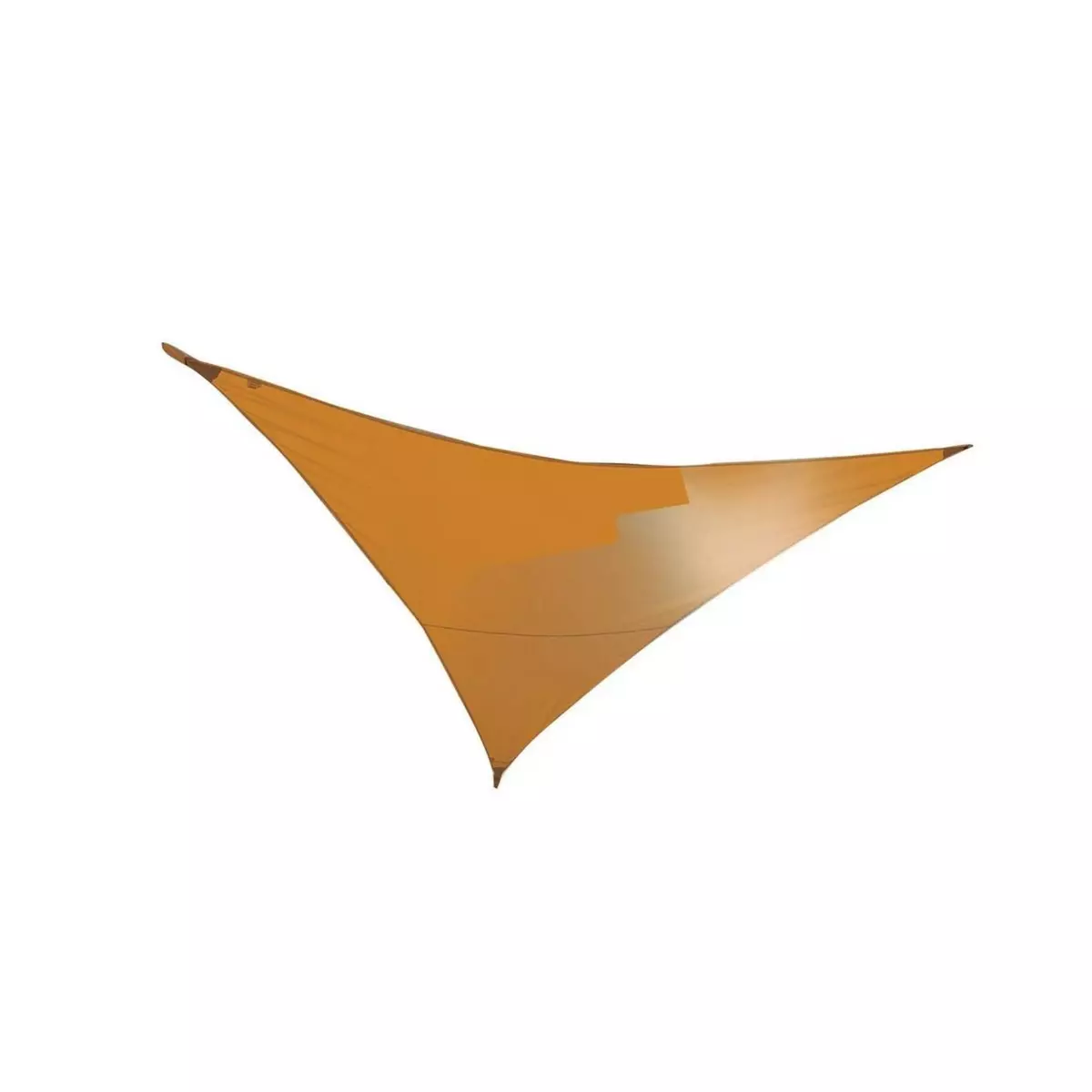 Jardiline Voile d'ombrage triangulaire SERENITY -  5 x 5 x 5 m - Mangue - Jardiline