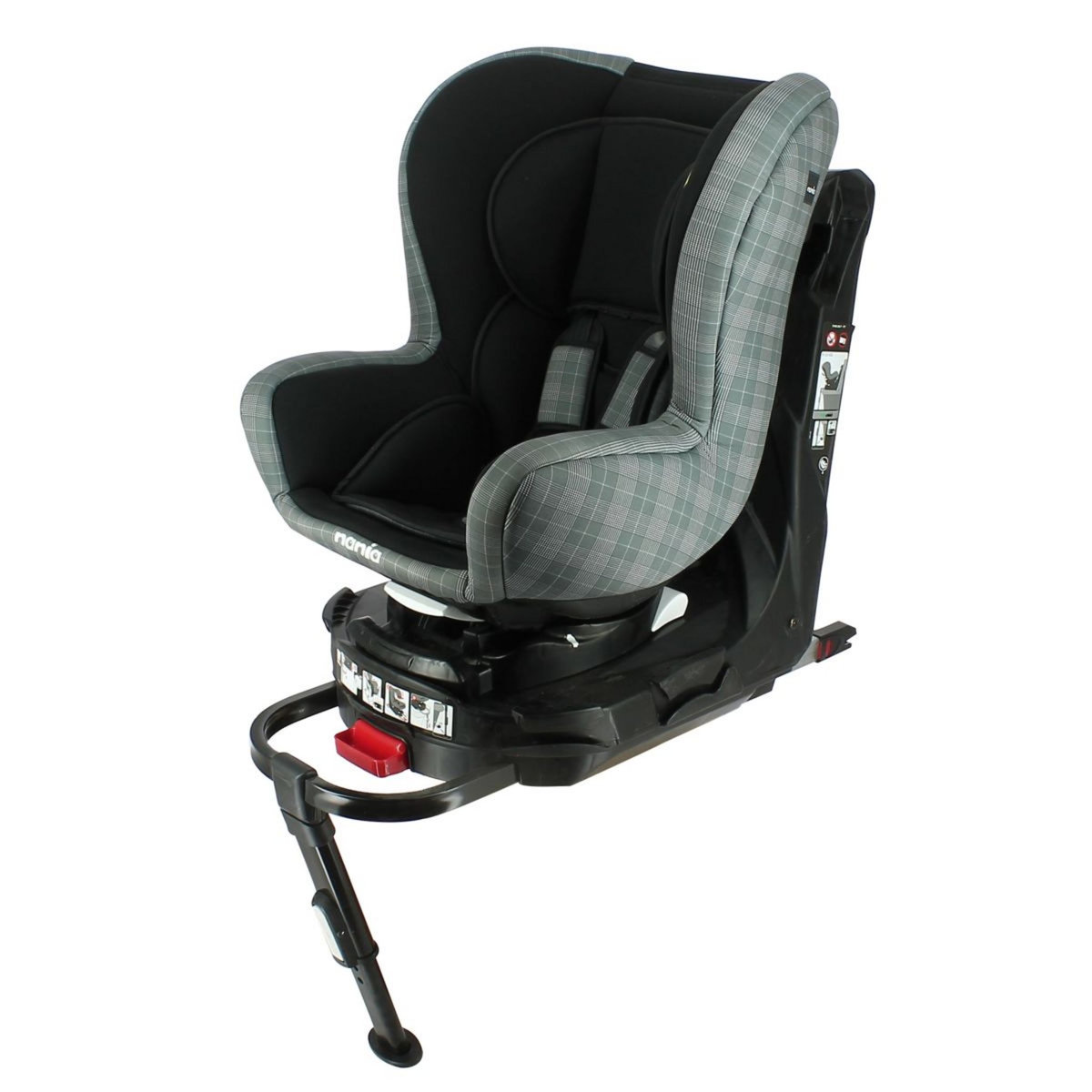 NANIA Siège auto isofix et pivotant groupe 0+/1 REVO avec jambe de force Nania London