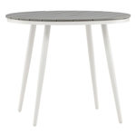 Paris Prix Table de Jardin Ronde  Break  90cm Gris