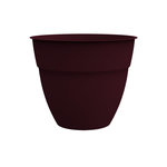 Eda Pot  de fleur rond Osaka Ø 40 x H.34,3 cm Rouge bourgogne - Eda
