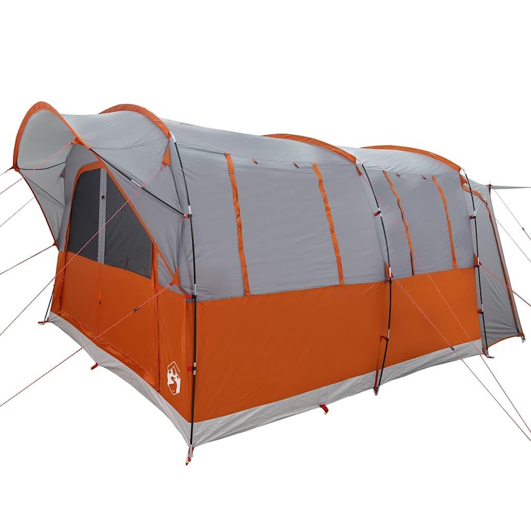 Voir la diapositive 5 : VIDAXL Tente de voiture 4 personnes gris et orange impermeable
