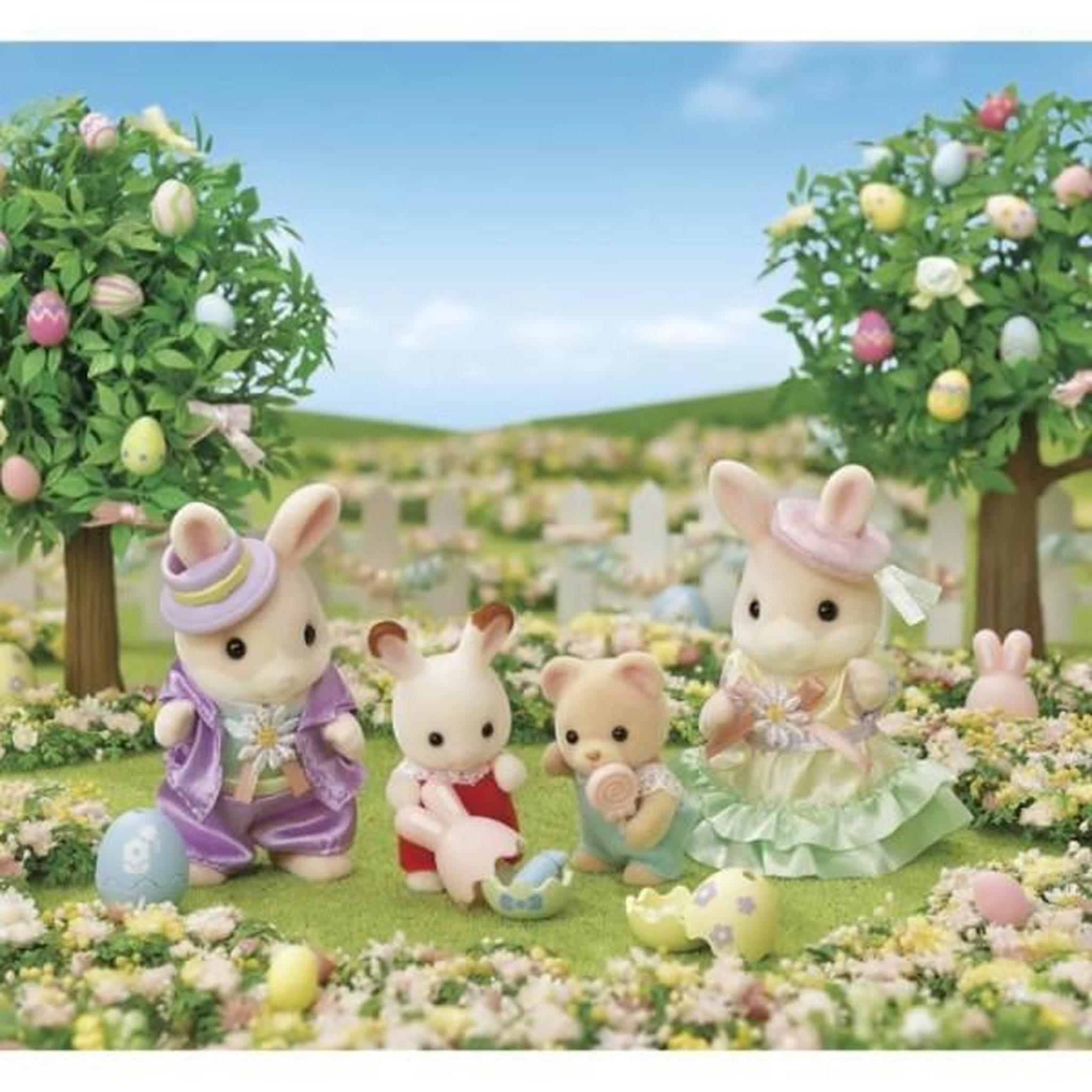 Voir la diapositive 3 : Sylvanian Families Poupée Lapin Marguerite - Chasse aux oeufs - SYLVANIAN FAMILIES