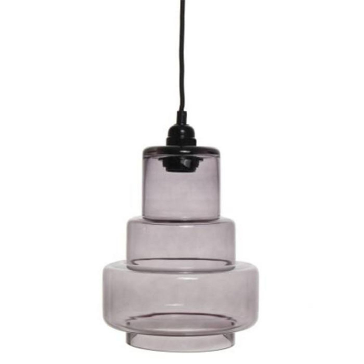 Paris Prix Lampe Suspension Design  Evy  29cm Gris