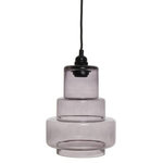 Paris Prix Lampe Suspension Design  Evy  29cm Gris