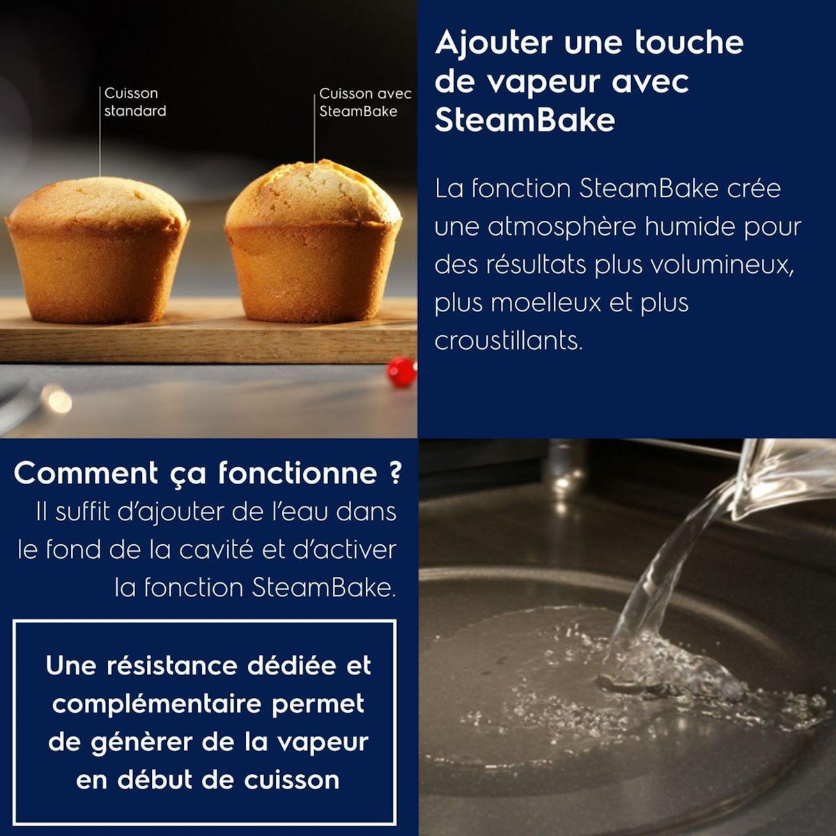 ELECTROLUX Four encastrable LODDP67WH2 SteamBake