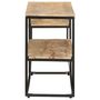 Voir la diapositive 3 : VIDAXL Meuble TV 180x30x50 cm Bois de manguier brut