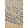 Voir la diapositive 3 : Paris Prix Déco Murale Plateau en Jonc  Galene  100cm Naturel & Bleu