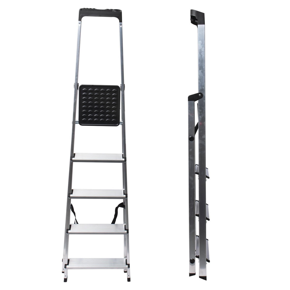 WERKAPRO Escabeau  5 Marches avec plateforme de travail - WERKA PRO