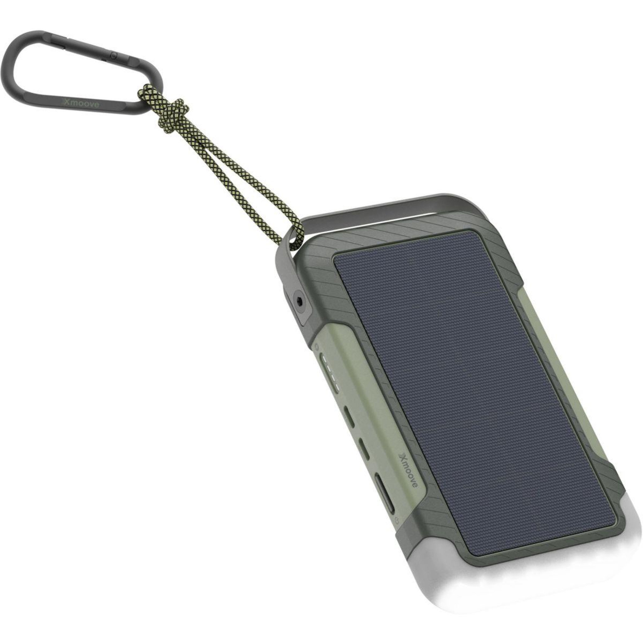 Voir la diapositive 2 : X-moove Batterie externe 16000 mah solargo pocket lampe torche