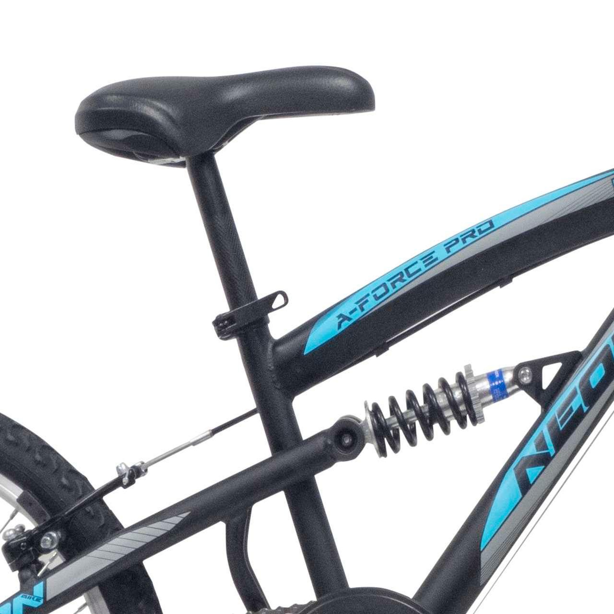 Voir la diapositive 4 : Vélo enfant (120/140 cm) - VTT 20  avec cadre et fourche suspendu, 6 vitesses via une poignée tournante et dérailleur Shimano TY21 + freins V-Brake et jantes en aluminium