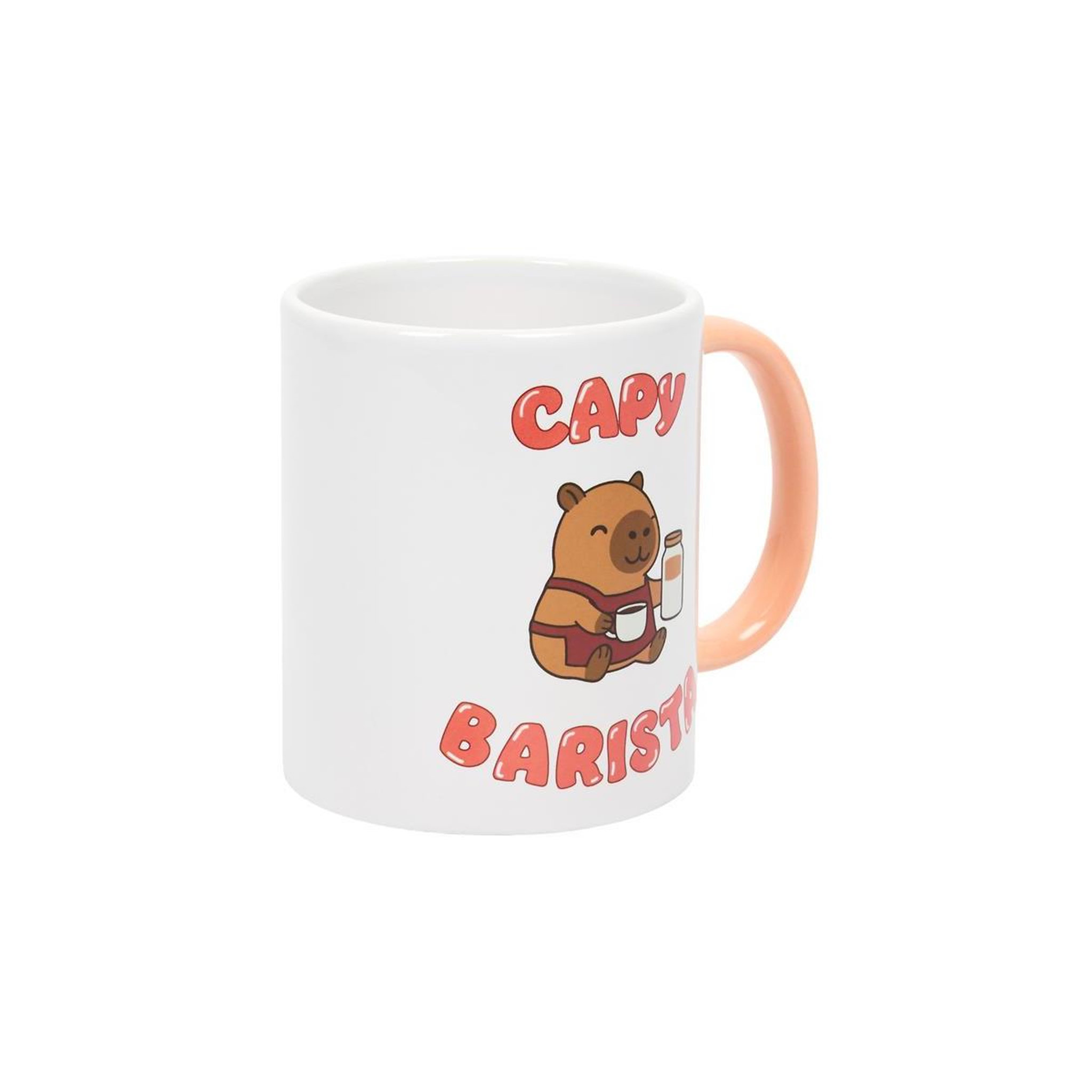 Voir la diapositive 2 : The concept Factory Mug design  capybara  30cl multicolore