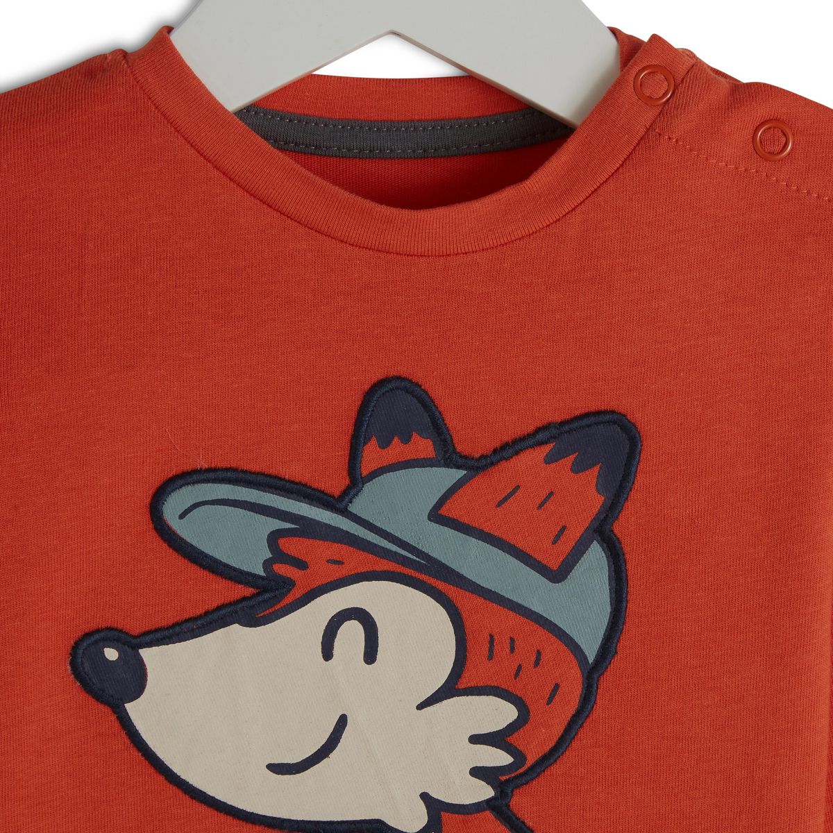 INEXTENSO T-shirt manches longues renard bébé garçon