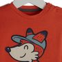 Voir la diapositive 2 : INEXTENSO T-shirt manches longues renard bébé garçon