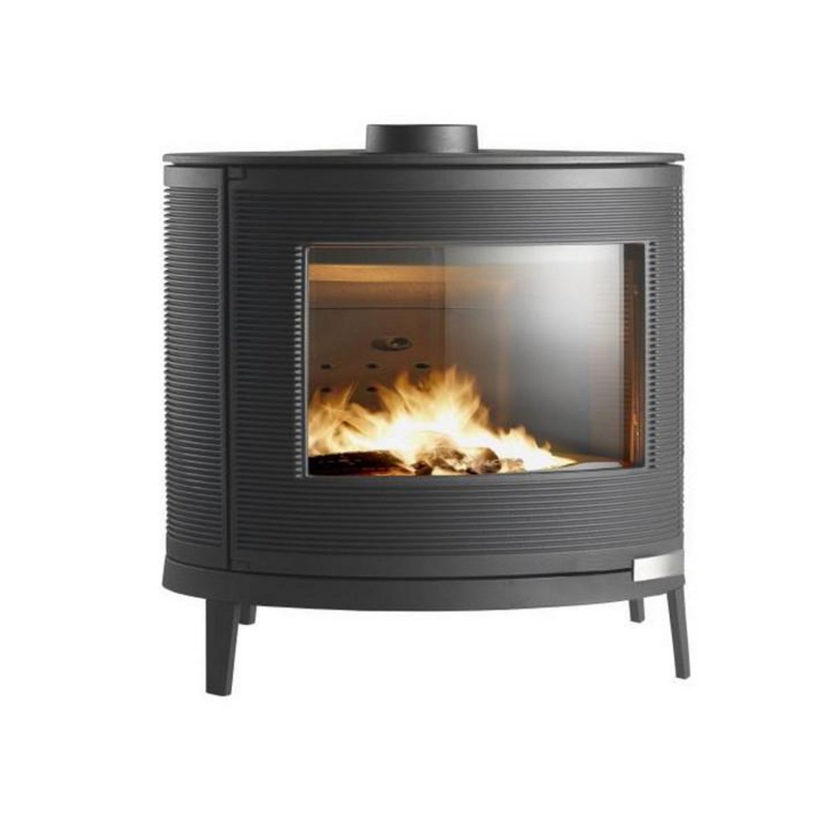 Invicta Poêle à bois fonte 9kw anthracite - p647844