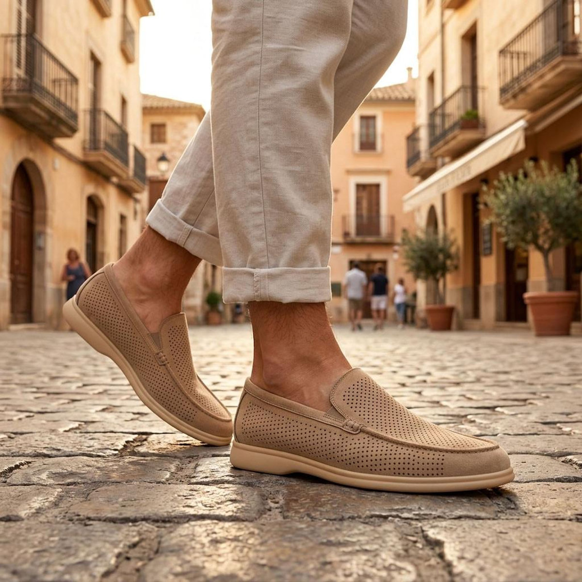 OZABI OZABI Mocassins Homme Microperfores Premium Slip On Confort 40-45