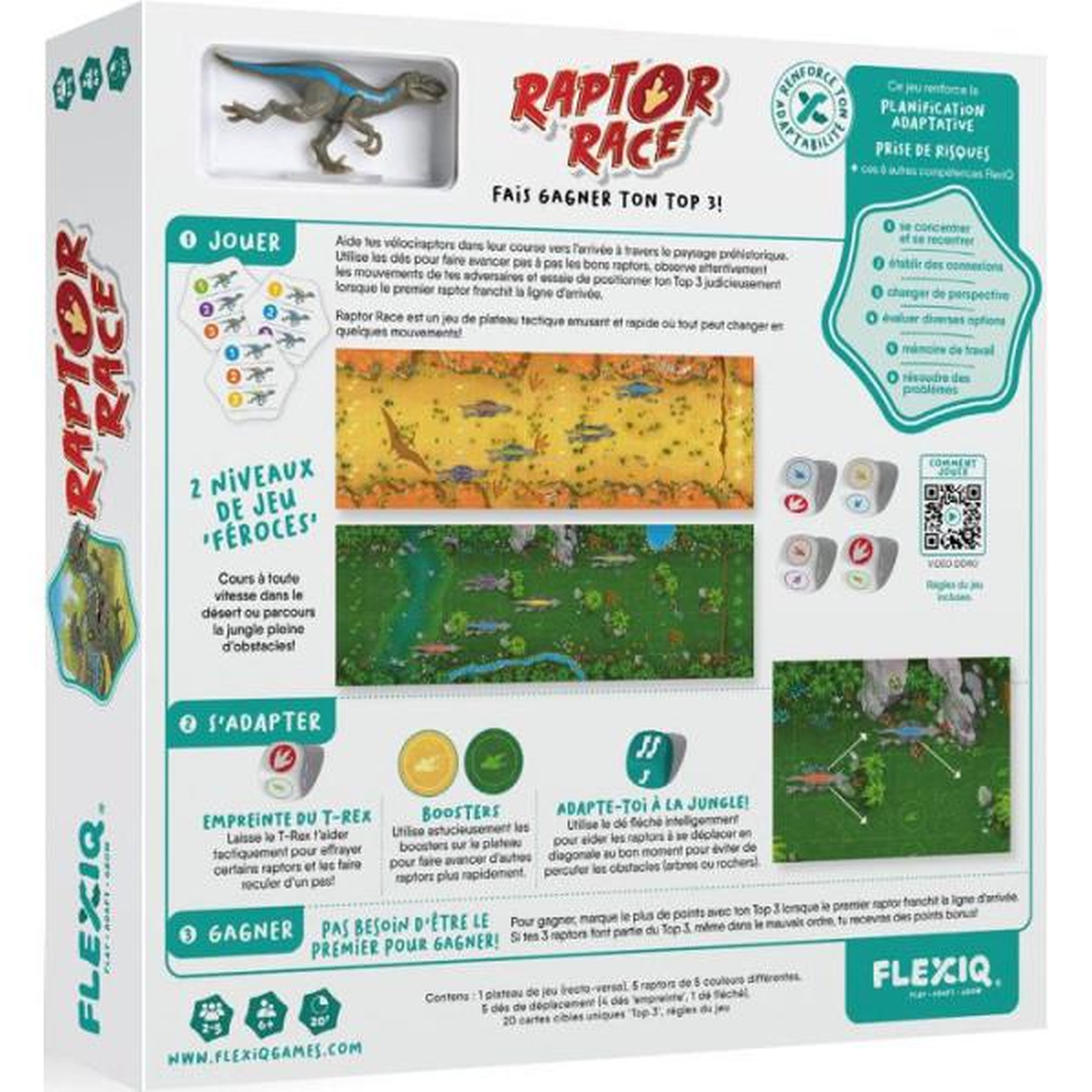 Voir la diapositive 2 : Asmodee Jeu d'ambiance Asmodee Raptor Race