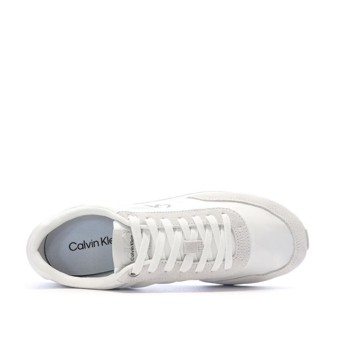 CALVIN KLEIN JEANS Baskets Blanc/Gris Homme Calvin Klein Jeans Retros