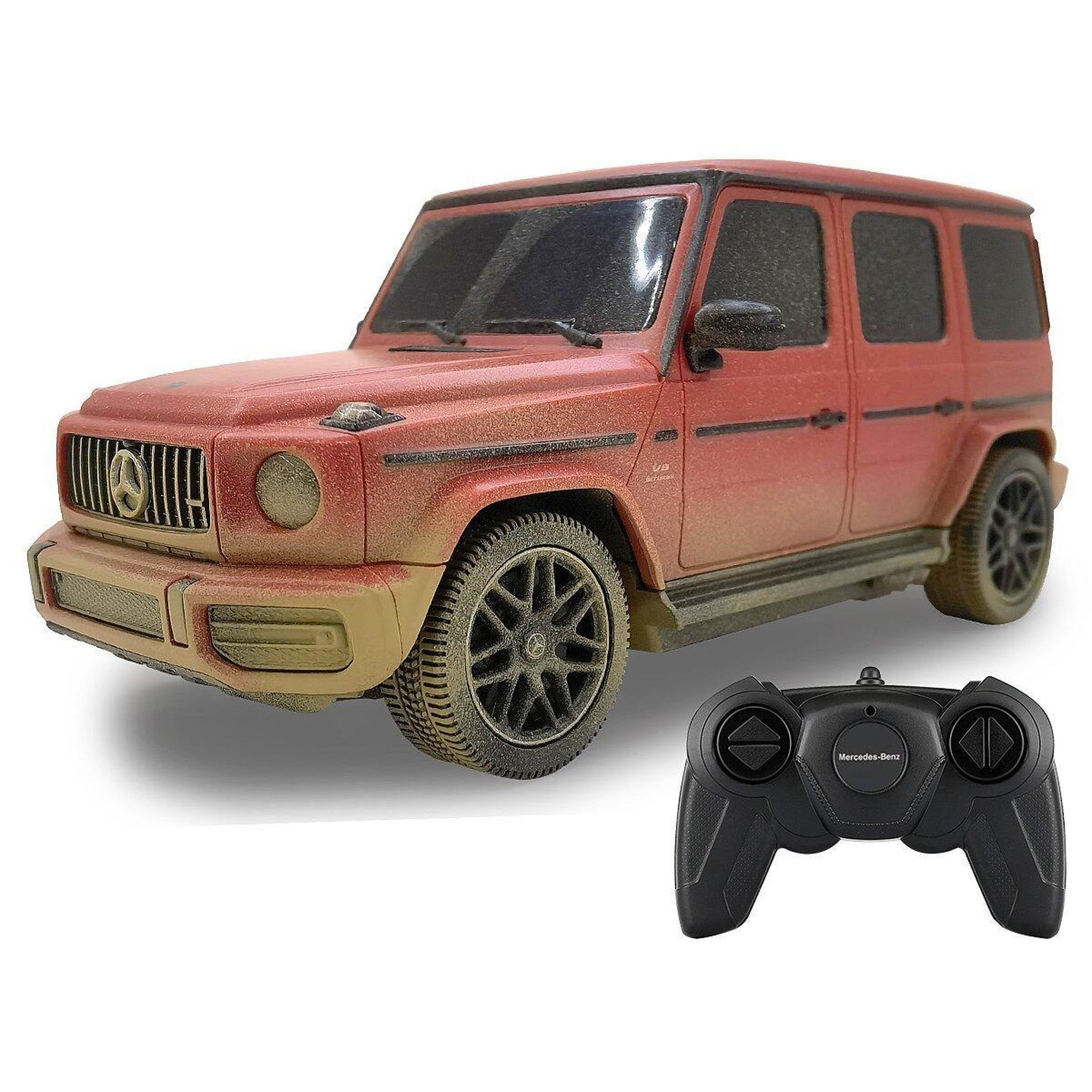 Voir la diapositive 4 : Jamara Voiture télécommandée mercedes-amg g63 1:24 muddy 2,4ghz)