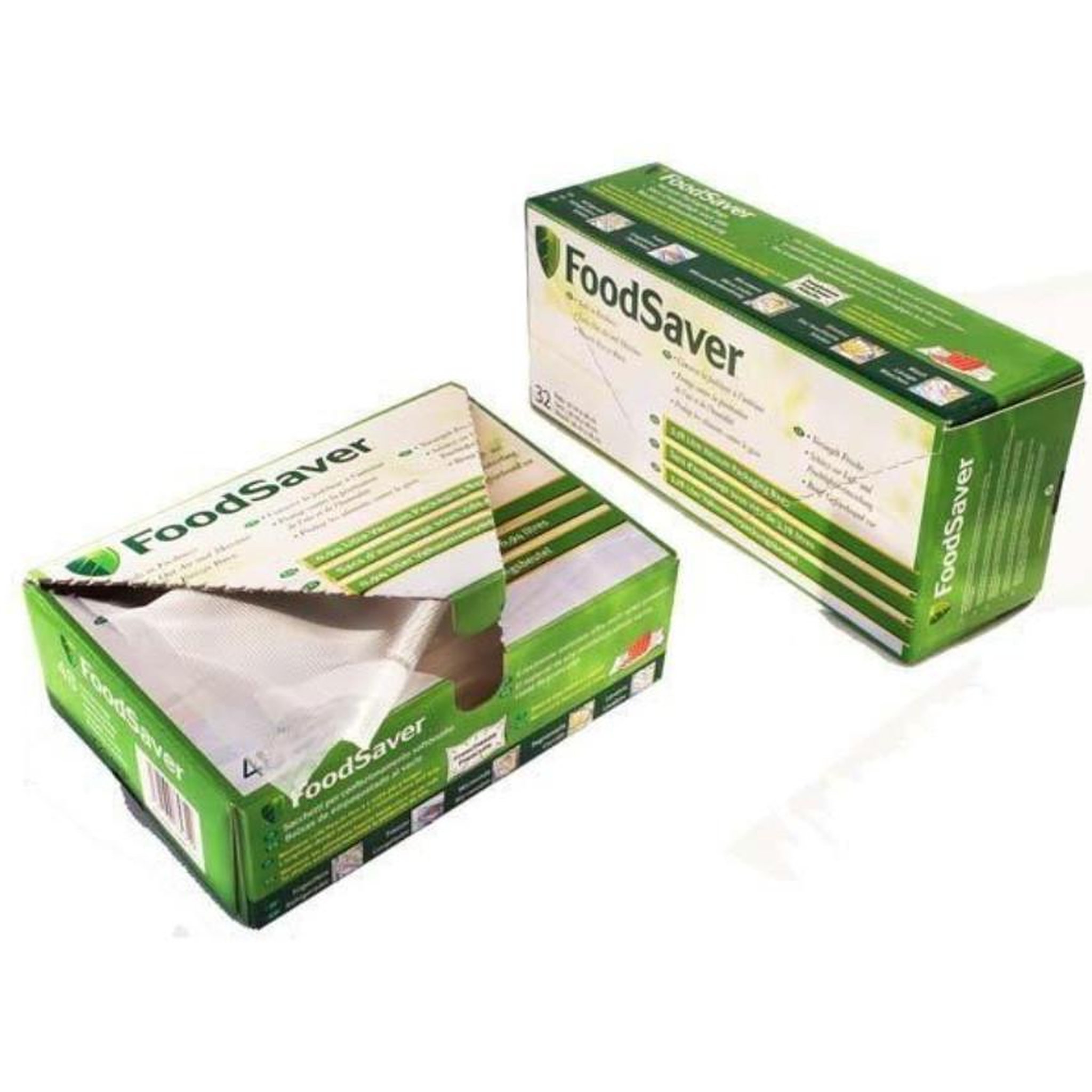 Voir la diapositive 1 : FOODSAVER Lot de 32 sac 36x28cm pour appareil à emballage sous vide - fsb3202-i
