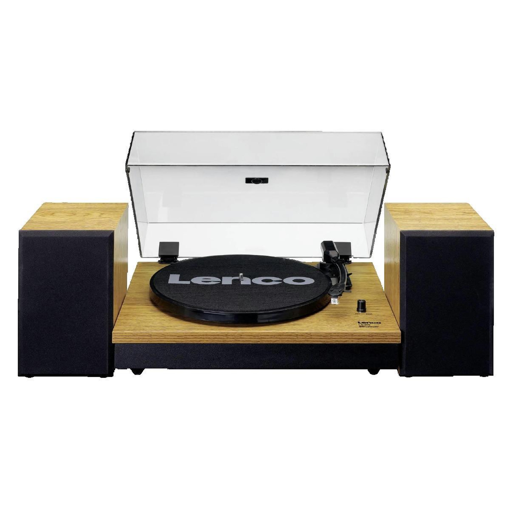 Lenco Platine vinyle Lenco LS-300 avec haut-parleurs en bois