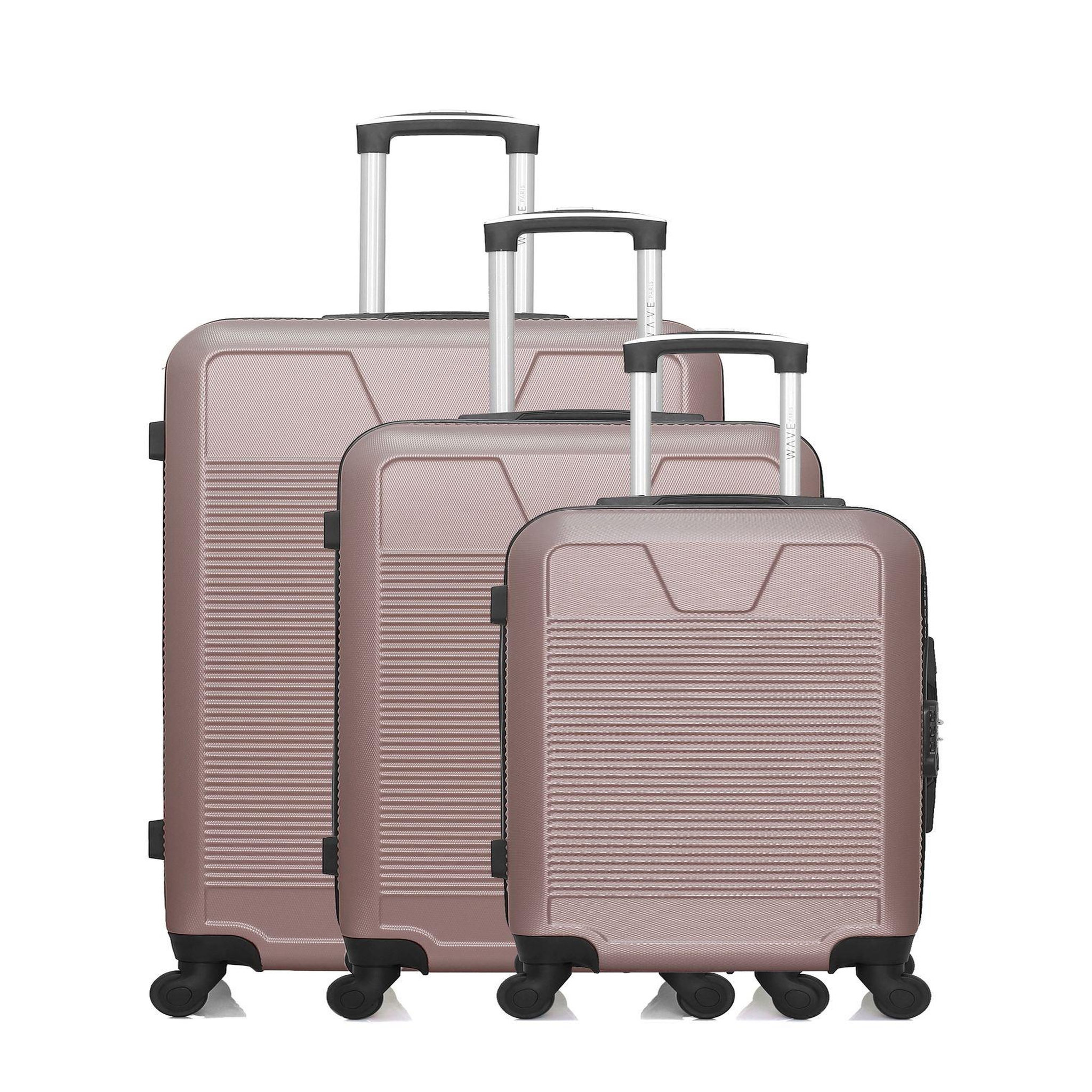 WAVE PARIS Set de 3 valises rigides selenga