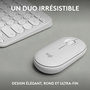 Voir la diapositive 2 : Logitech Clavier + Souris Combo Pebble 2