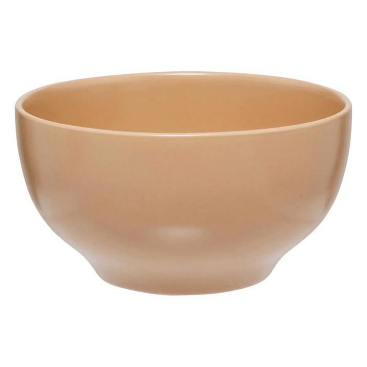 SECRET DE GOURMET Lot de 6 Bols en Céramique  Maé  45cl Beige