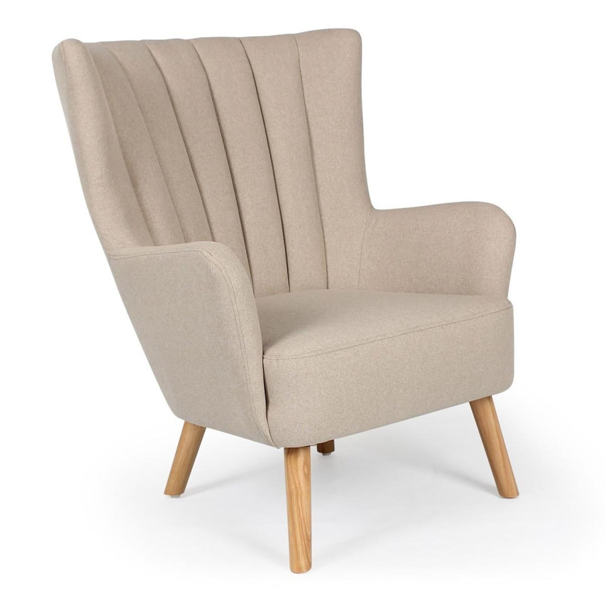Paris Prix Fauteuil Scandinave  Jay  94cm Beige