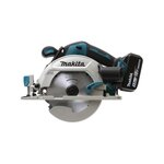 MAKITA Scie circulaire 18V + 2 batteries 5 Ah + chargeur + coffret MAKPAC MAKITA DHS680RTJ