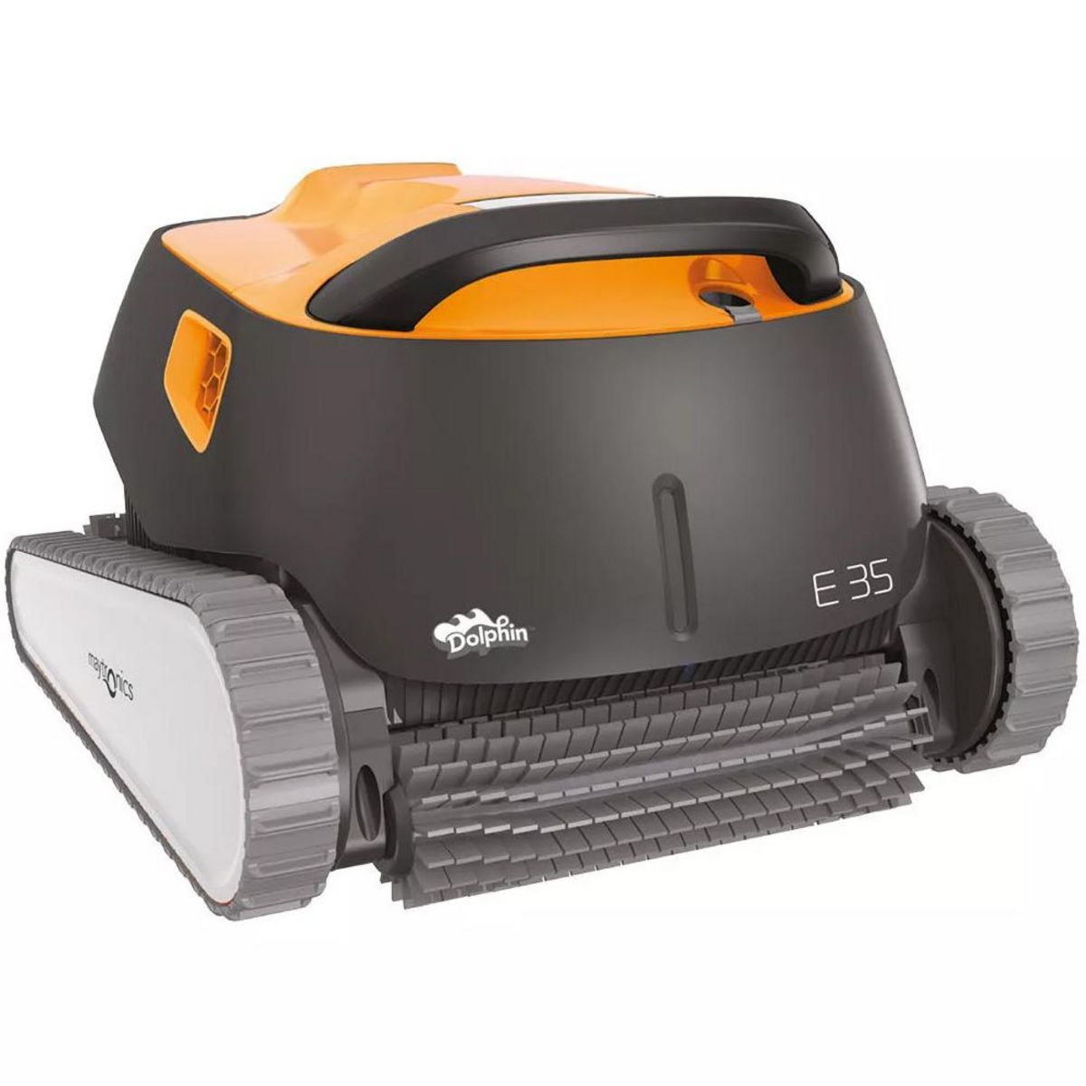 Dolphin Robot electrique de piscine fond, parois et ligne d'eau avec chariot - e35