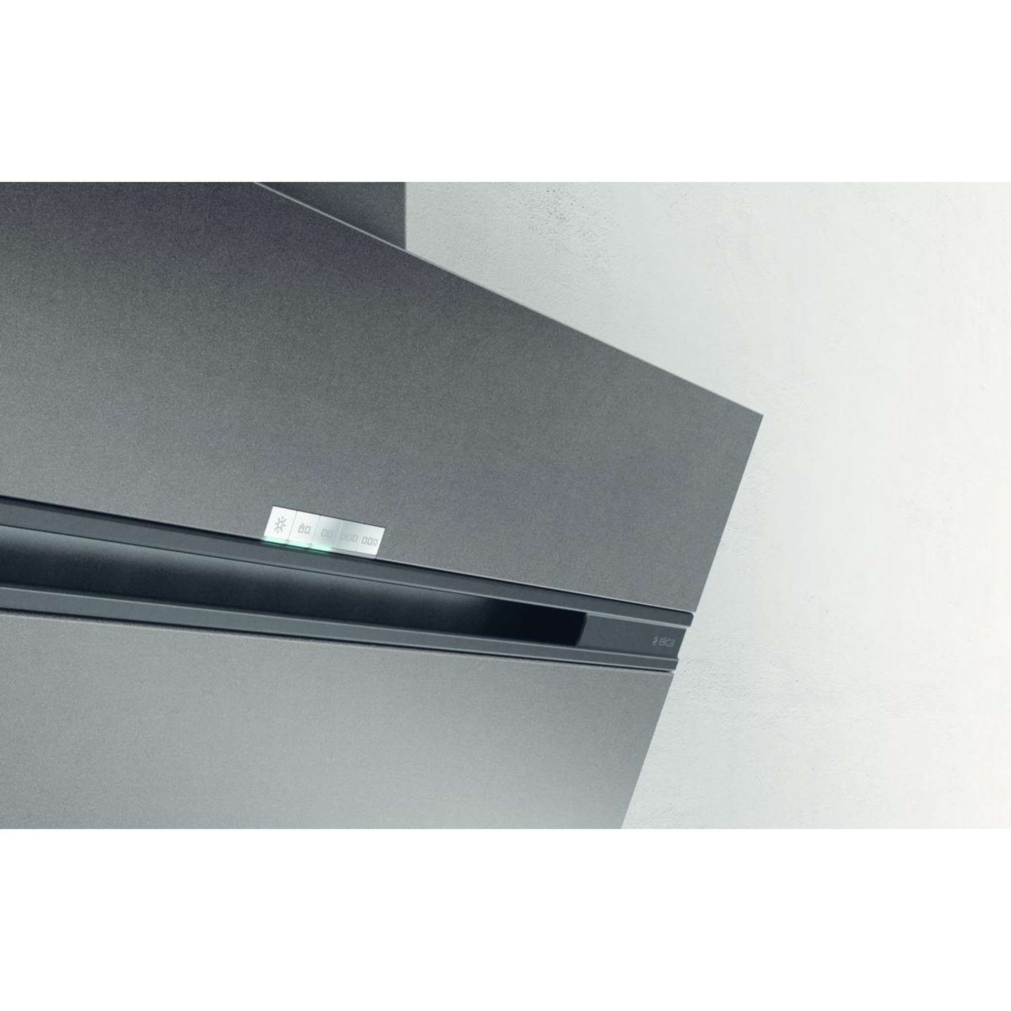 Voir la diapositive 3 : ELICA Hotte décorative murale inclinée STRIPE URBAN CAST IRON/A/90