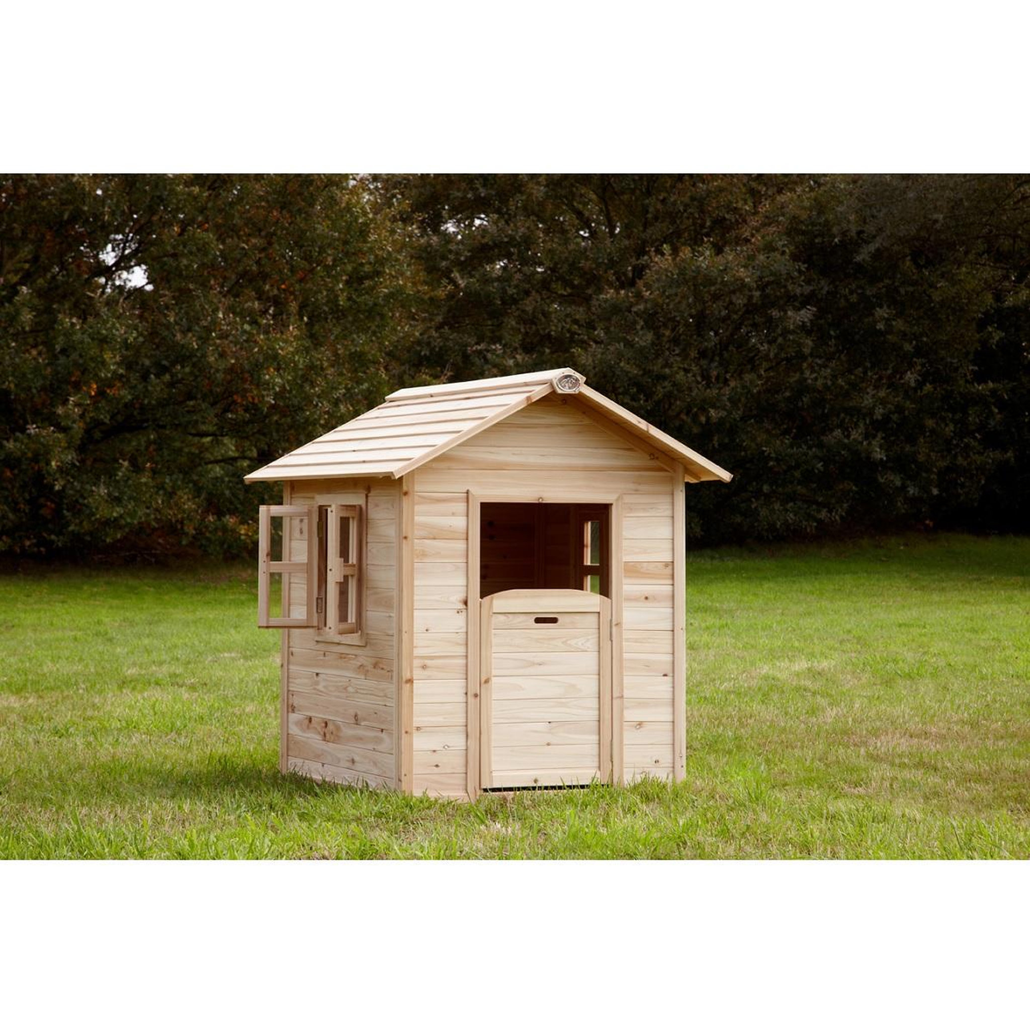 Voir la diapositive 2 : PRAGMA Cabane de jardin pour enfant - Bois - H1.33m - NOA