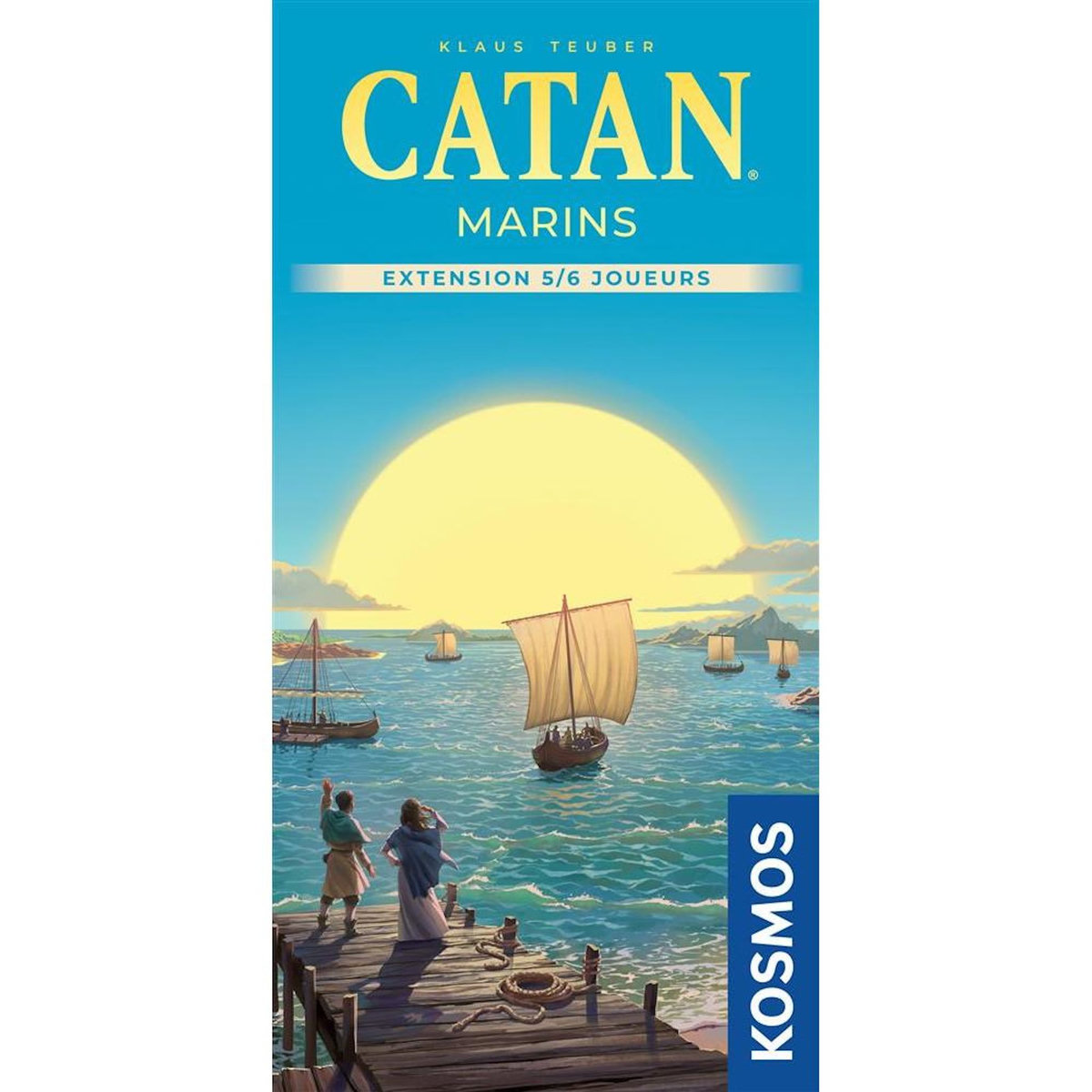 Asmodee Jeu de stratégie Asmodee Catan Marins Extension pour 5 et 6 joueurs