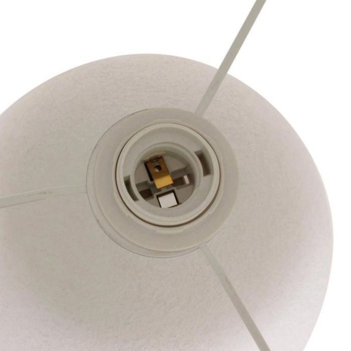 ATMOSPHERA Lampadaire en Céramique  Keyah  111cm Blanc