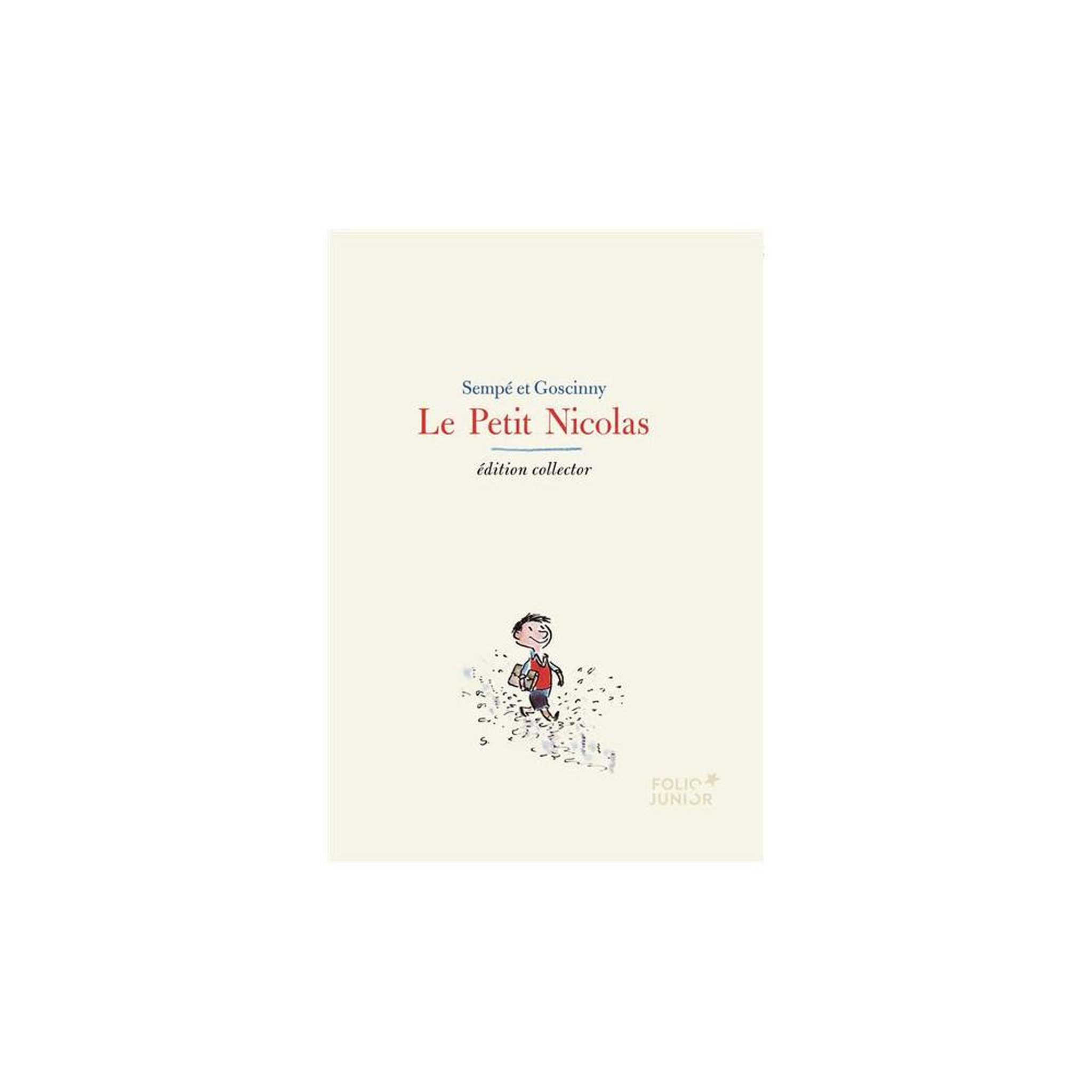 Album bd jeunesse le petit nicolas, édition collector sempé et goscinny (folio junior)
