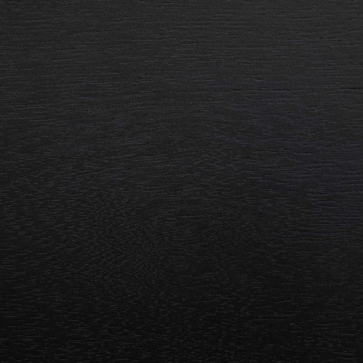 ATMOSPHERA Table à manger en bois pour 4 personnes BOKI - Noir