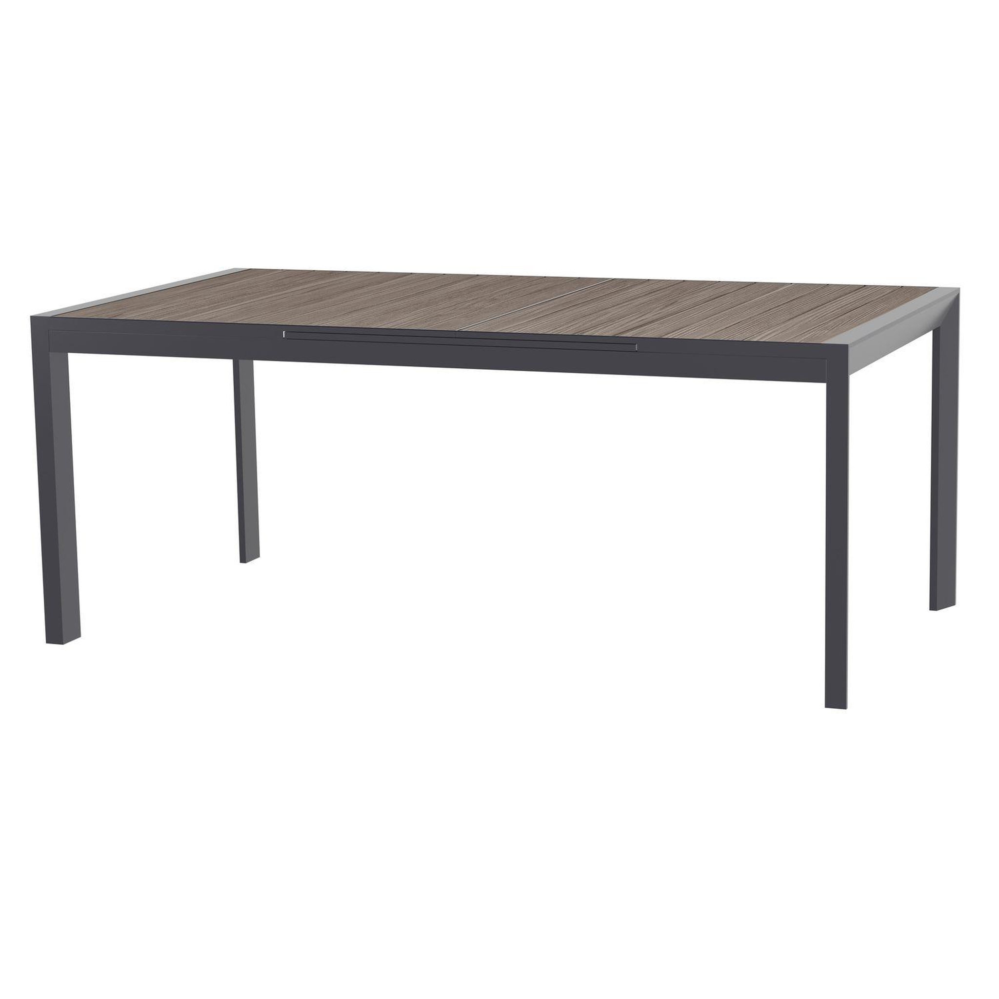 Voir la diapositive 1 : HESPERIDE Table de jardin extensible Evasion en aluminium