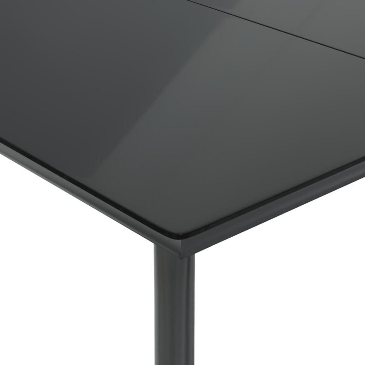 VIDAXL Ensemble a manger de jardin 5 pcs et coussins marron poly rotin